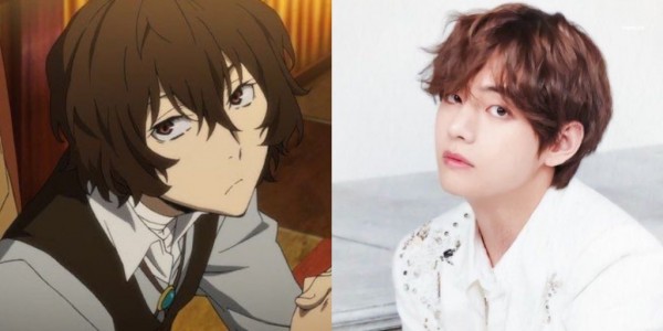Tren BTS V untuk Menjadi Karakter Anime Kehidupan Nyata + Penggemar mengunggah Foto Komparatif