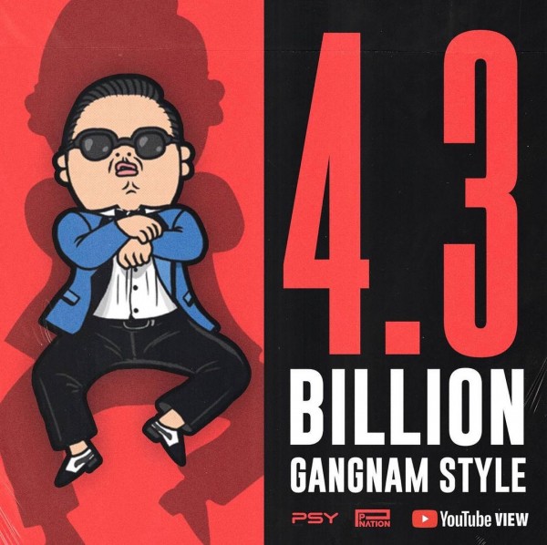 Gangnam Style 4,3 Miliar