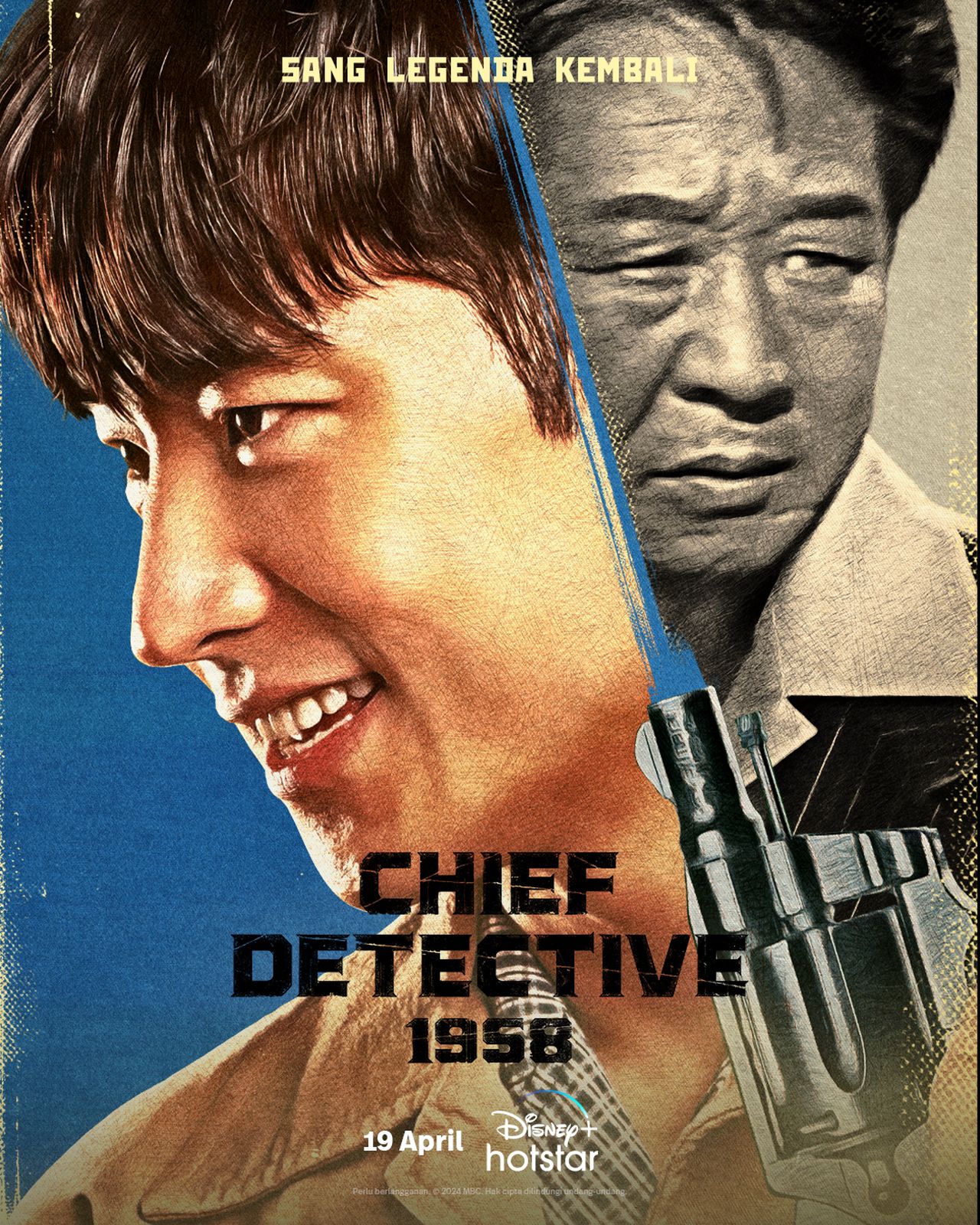 Drama Korea Retro Crime “chief Detective 1958” Tayang Mulai 19 April 2024 Di Disney+ Hotstar